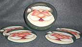 GLEEFUL SANTA COASTERS
