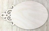 DECORATIVE BOARD OVAL