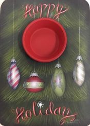 HAPPY HOLIDAYS TRAY